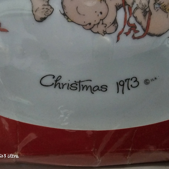 Christmas 1973 Commemorative Plate - Picture 2 of 6